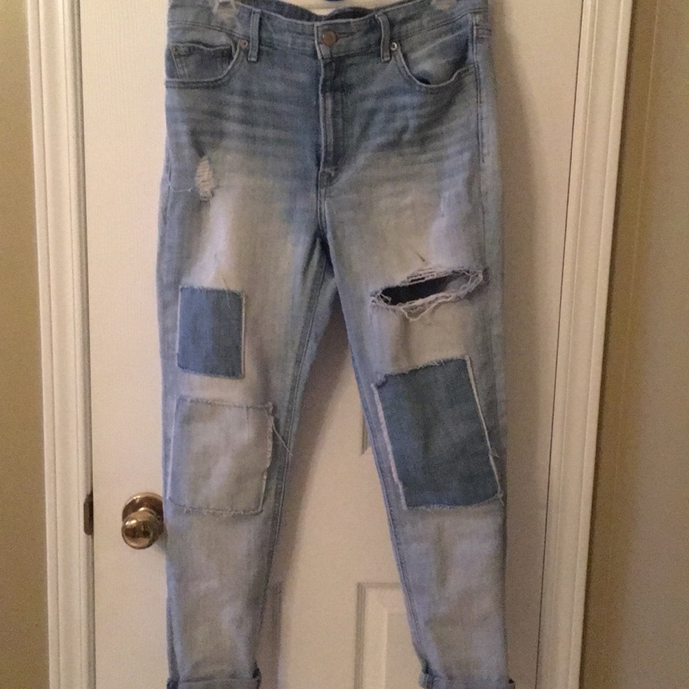Size 10 ripped skinny jeans